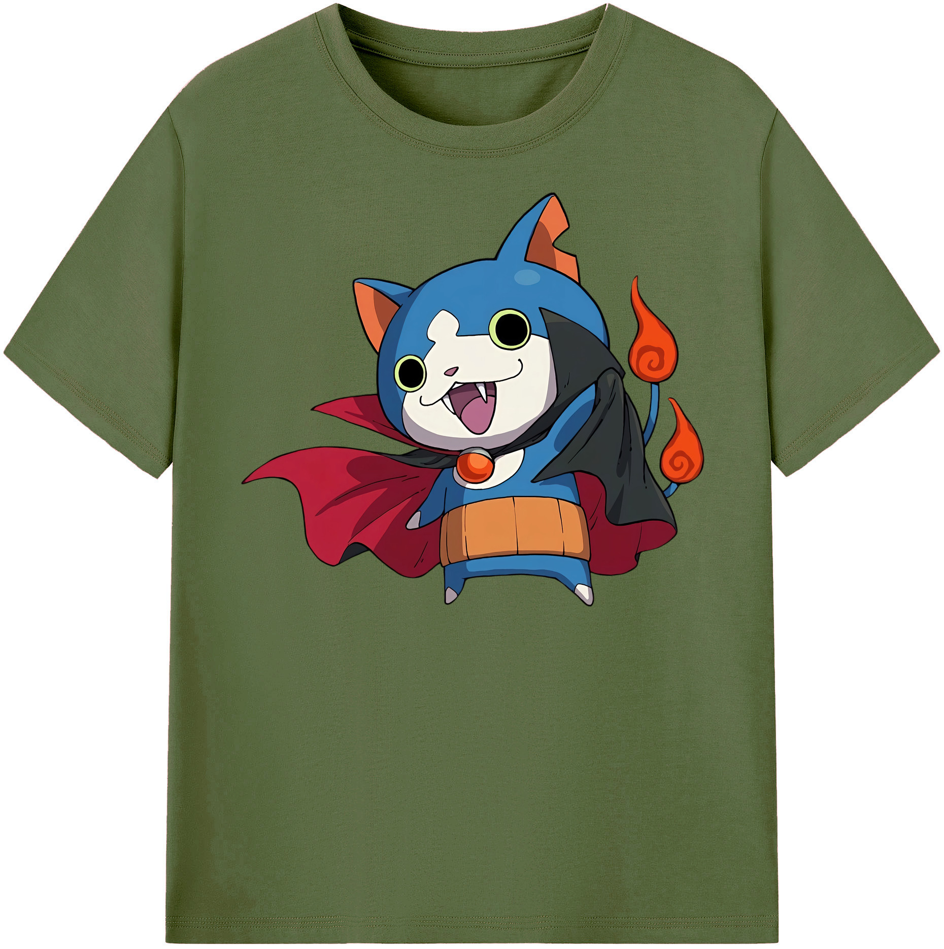 （画像用） 妖怪ウォッチ Yo-kai Watch 綿100％半袖Tシャツ（フロントプリント）